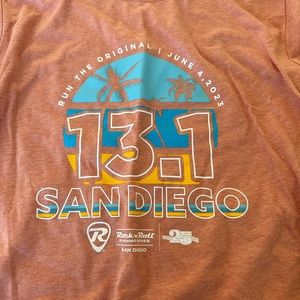 2023 San Diego Half Marathon Personalized A-K t-Shirt
